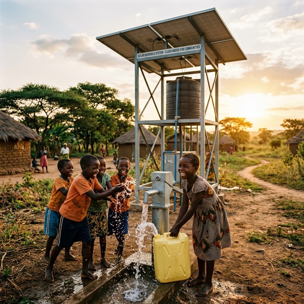 Solar-Powered Rural Boreholes