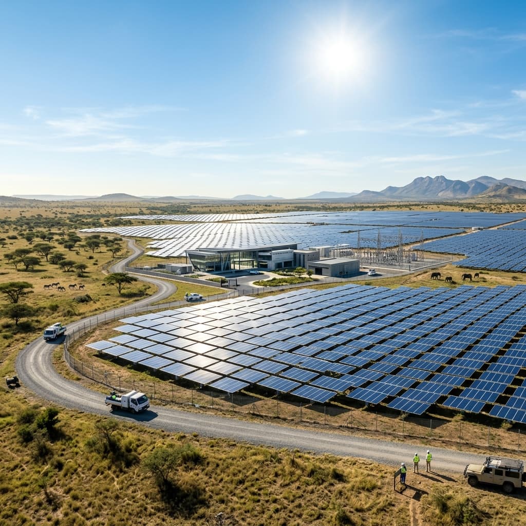 Pan-African Solar Grid